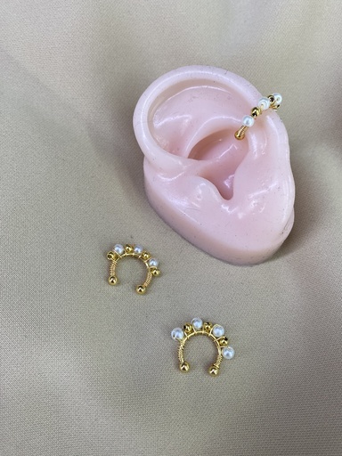 EarCuff Olivia Pearl Gold