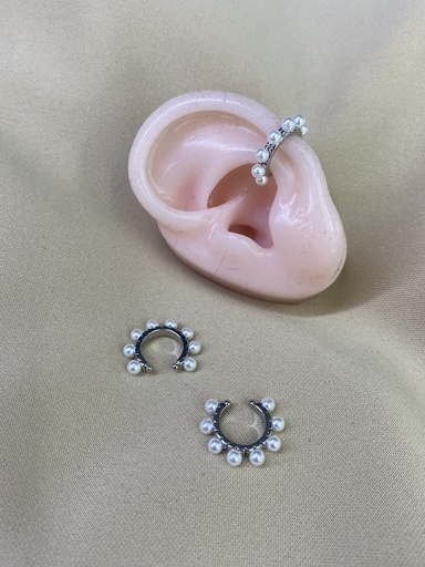 EarCuff Violet Silver