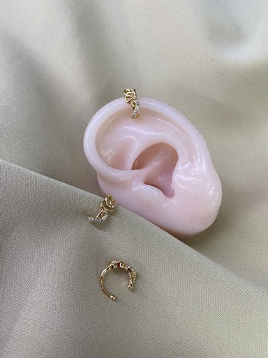 EarCuff Heart Curve