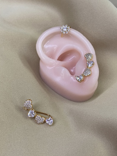 Orejera Heart Circones